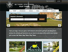 Tablet Screenshot of golfventures.co