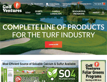 Tablet Screenshot of golfventures.com